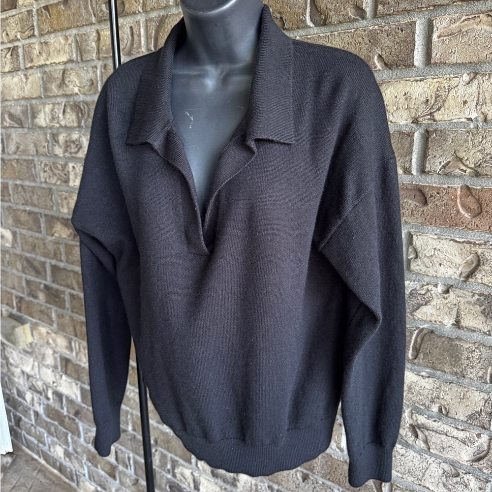 Wilfred Clara Merino Wool Polo Sweater Size L - Picture 6 of 12
